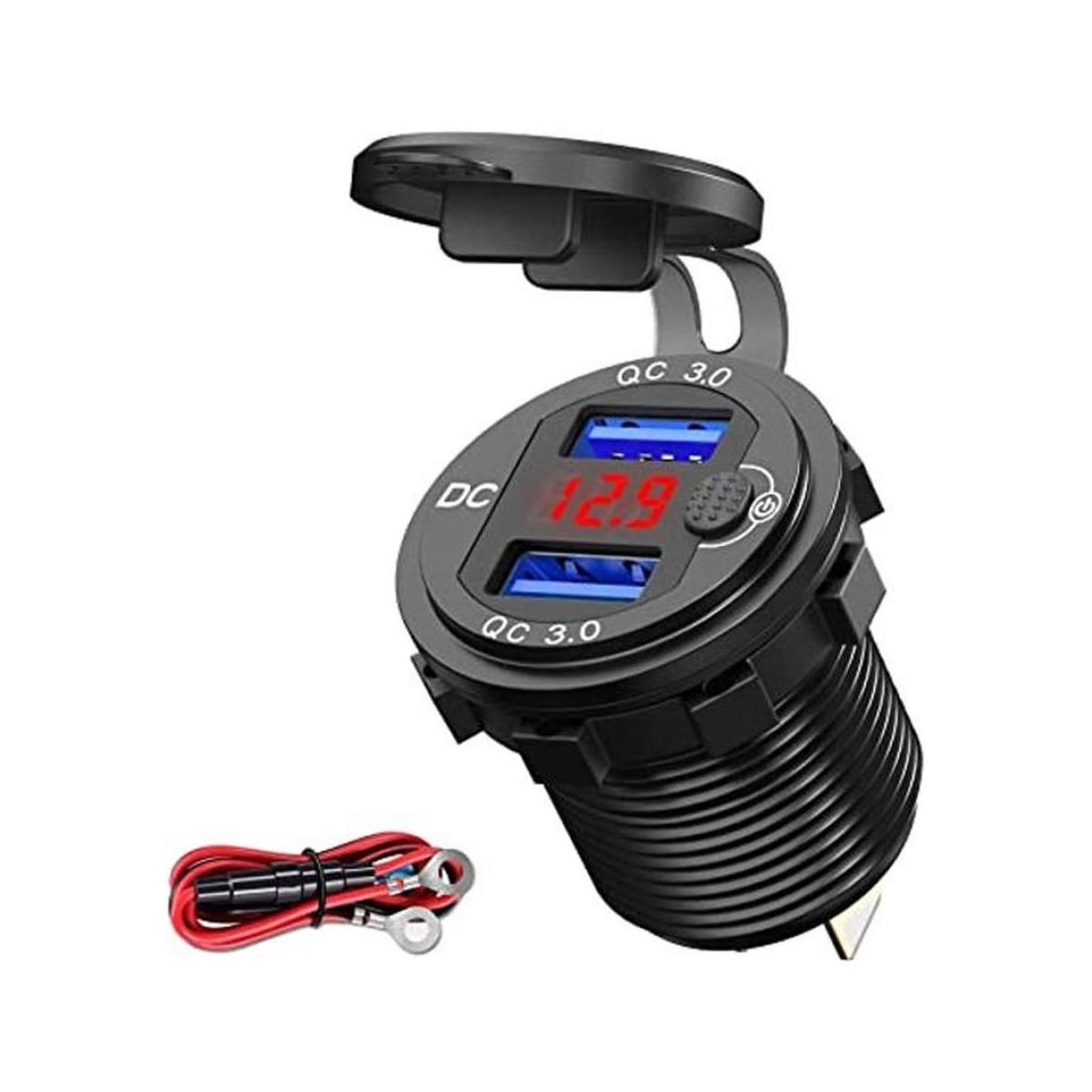 Versión mejorada Cargador de coche USB de carga rápida