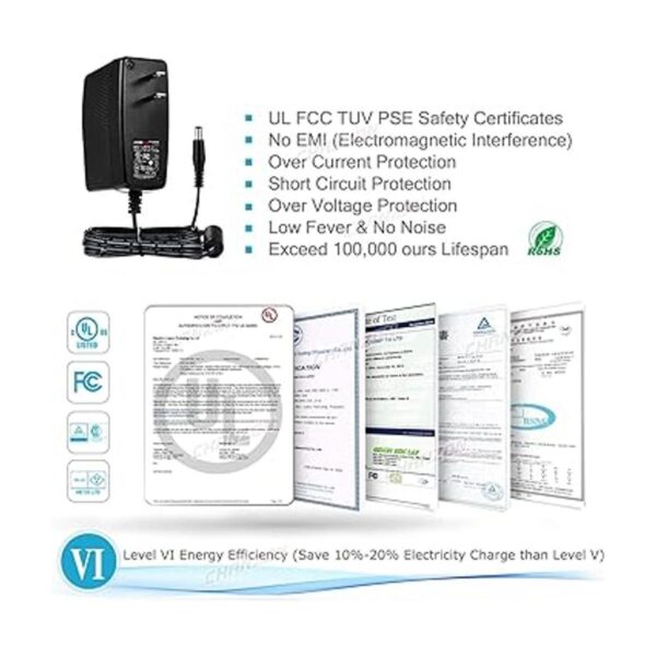 UL Listed Chanzon 12 V 2 A 24 W AC DC conmutación_4