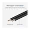 UL Listed NAHAO 2 Prong 6ft Polarized AC Cable de_3