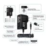 UL Listed Chanzon 12V 1A 12W AC DC conmutación de fuente_3