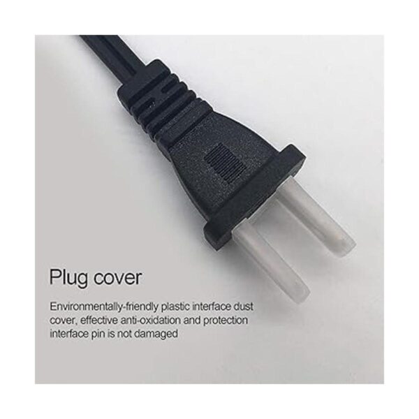 UL Listed NAHAO 2 Prong 6ft Polarized AC Cable de_6