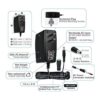 UL Listed Chanzon 12 V 2 A 24 W AC DC conmutación_3