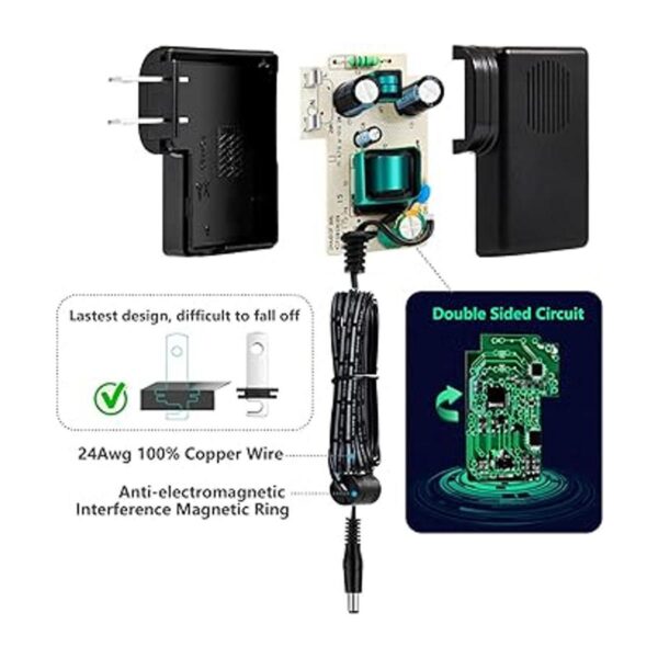 UL Listed Chanzon 12V 1A 12W AC DC conmutación de fuente_6