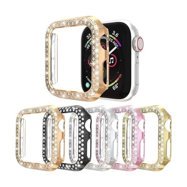 Paquete de 5 Funda protectora compatible con Apple Watch_1
