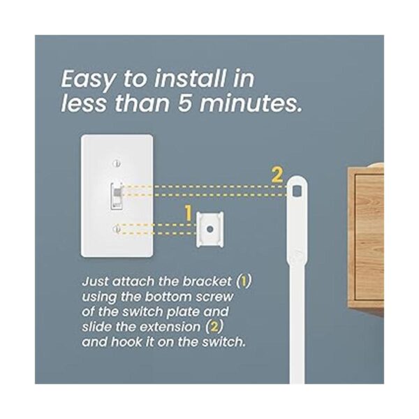 Paquete de 3 Extensor de interruptor de luz para niños_4