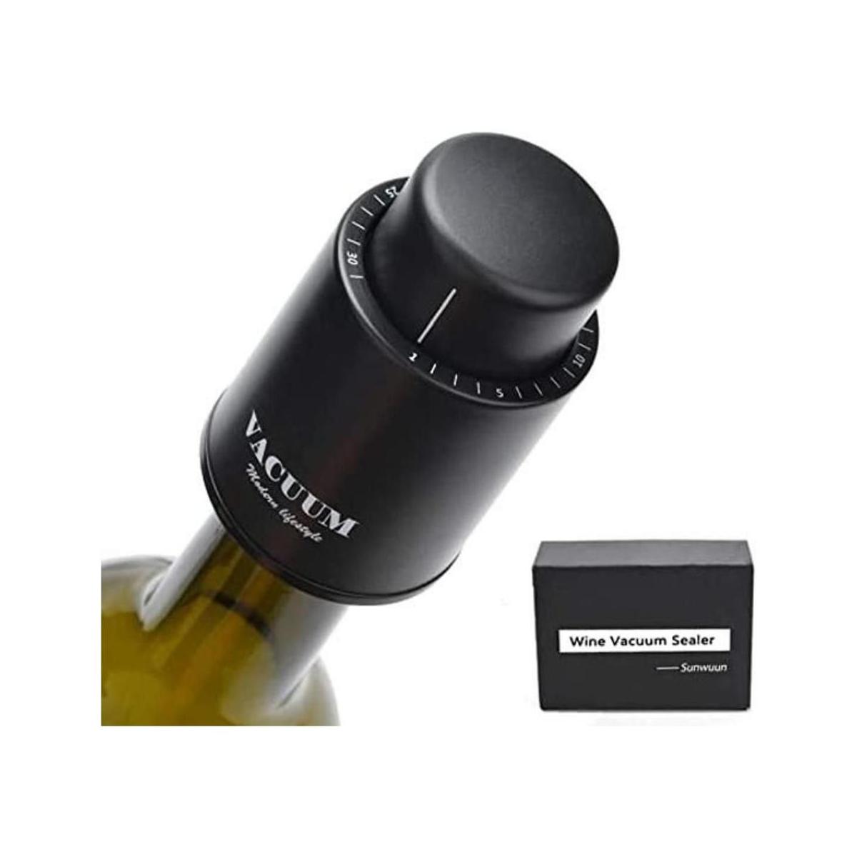 Paquete de 2 Tapones para botellas de vino tapones de