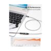 Paquete de 2 Cable de extensión de auriculares de 0.138_3