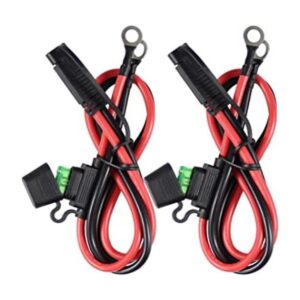 Paquete de 2 Arnés de terminal SAE a anillo tórico de 2_1