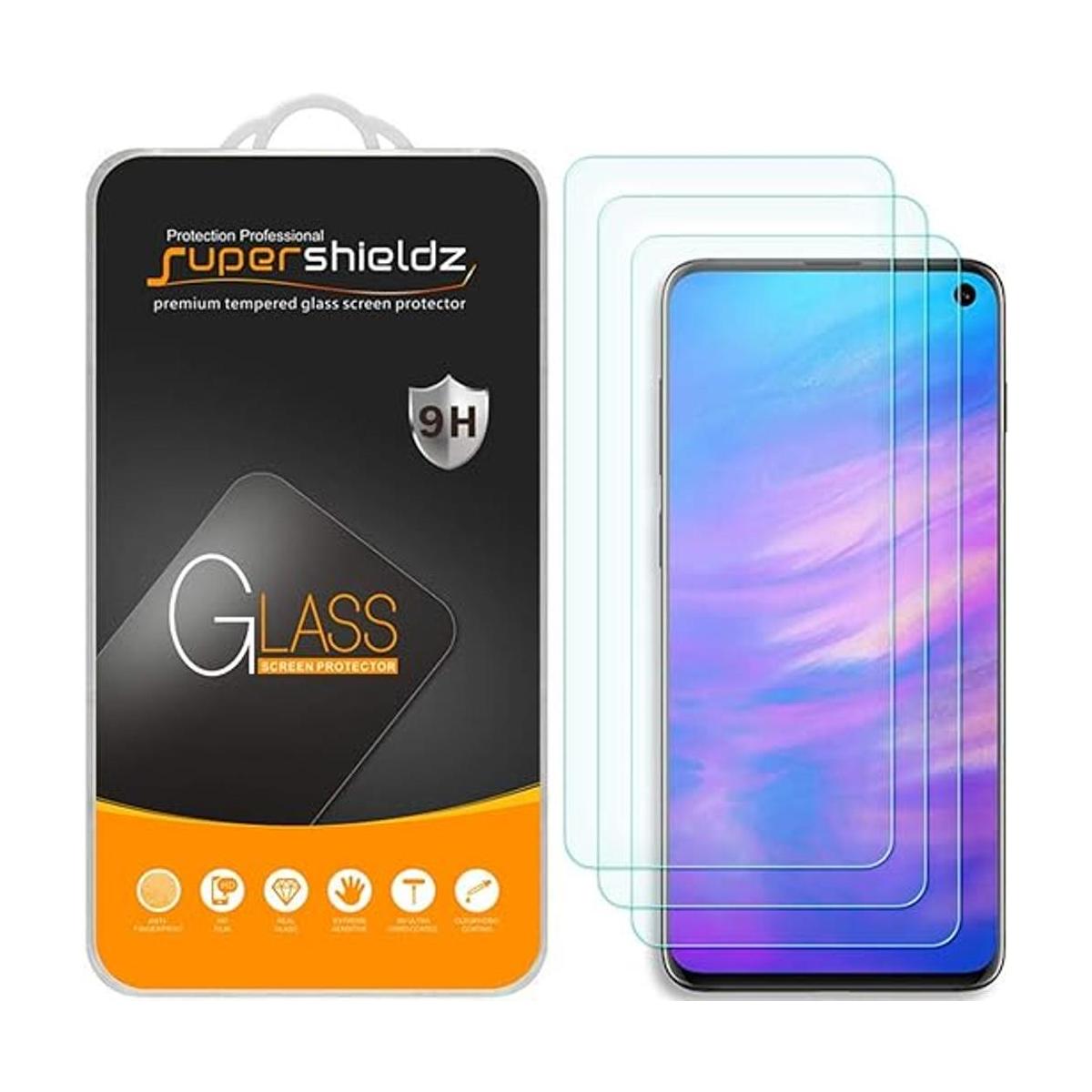 Pack 3 Supershieldz para Samsung galaxia S10e templado