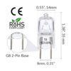 Pack de 10 unidades Simba Lighting Focos halógenos 120V_2