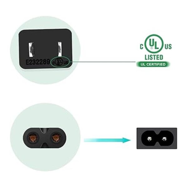 Listado UL Cable de alimentación compatible con el_2