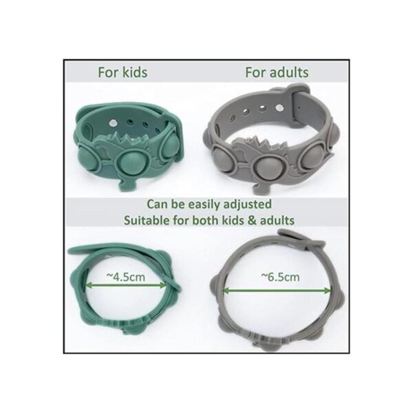 Juego de 2 Pulsera Pop Fidget Pack Pulsera de Reloj_3