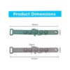 Juego de 2 Pulsera Pop Fidget Pack Pulsera de Reloj_5