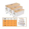 Juego de tres Organizador de caja de gestión de cables_6