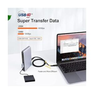 Certificado USBIF Cable USB 4 para Thunderbolt 43_4