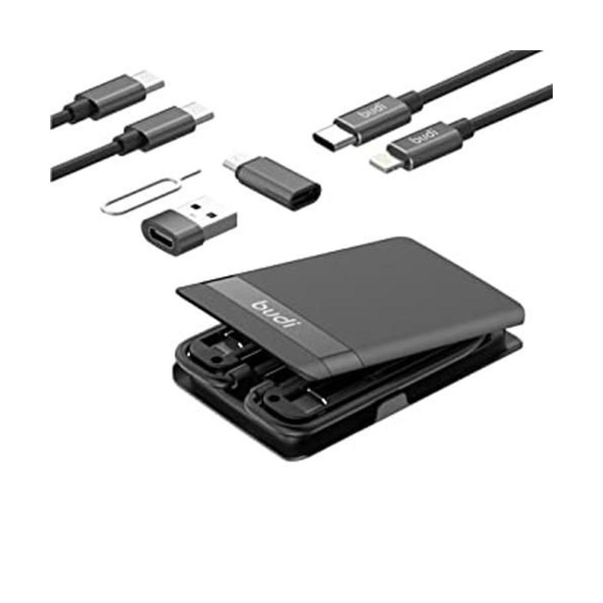 Certificado Budi MFi Cable USB tipo C y 3 tipos de