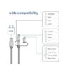 Compatible con Apple MFi cable de carga 3 en 1_2