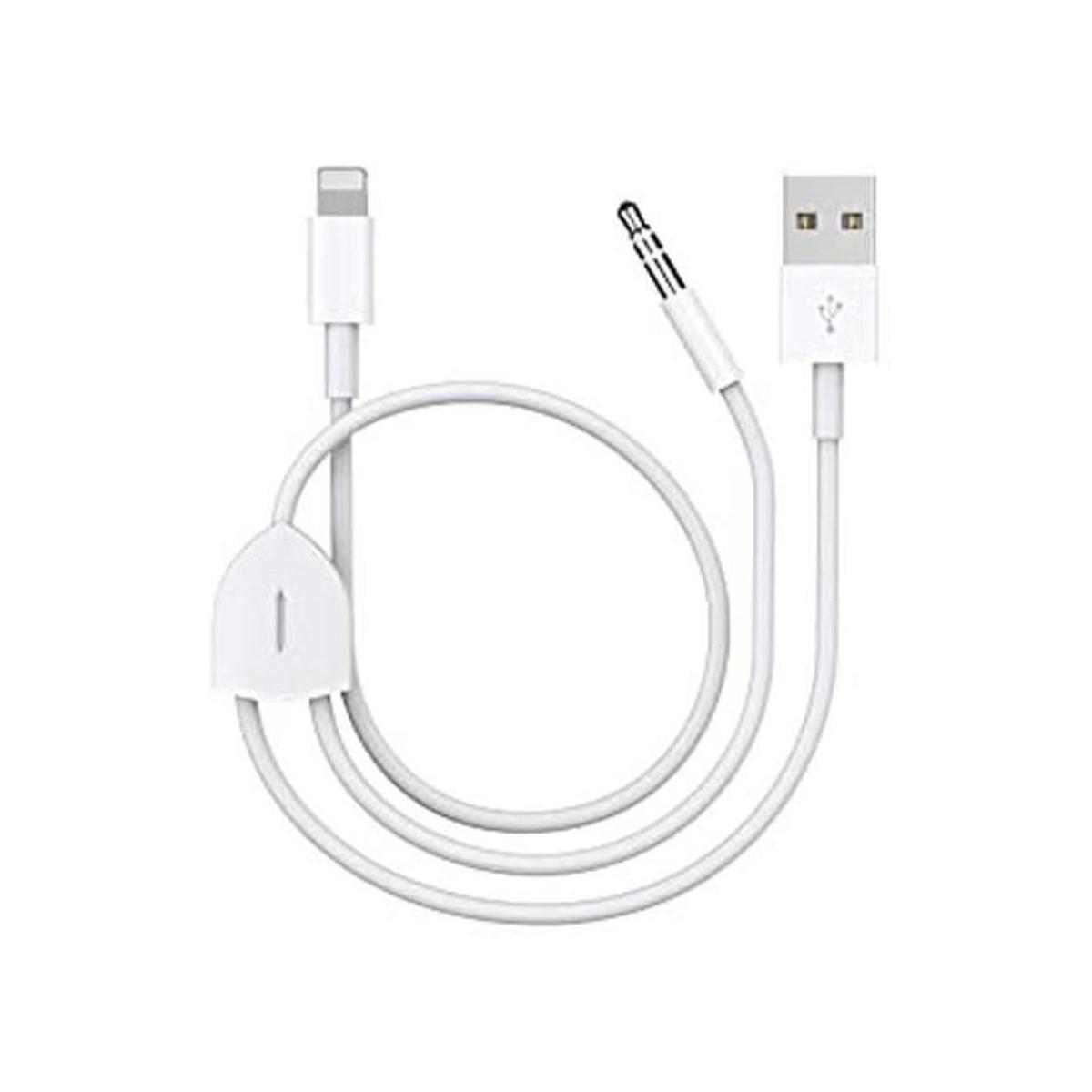 Actualizado Cable auxiliar para iPhone Lightning a