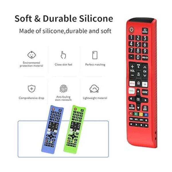 3 unids Funda protectora para Samsung TV Remote Funda_2
