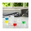 200 juegos 1 onza Tazas desechables de plástico con_4