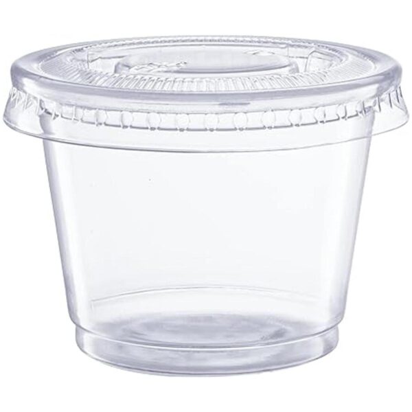 200 juegos 1 onza Tazas desechables de plástico con_2