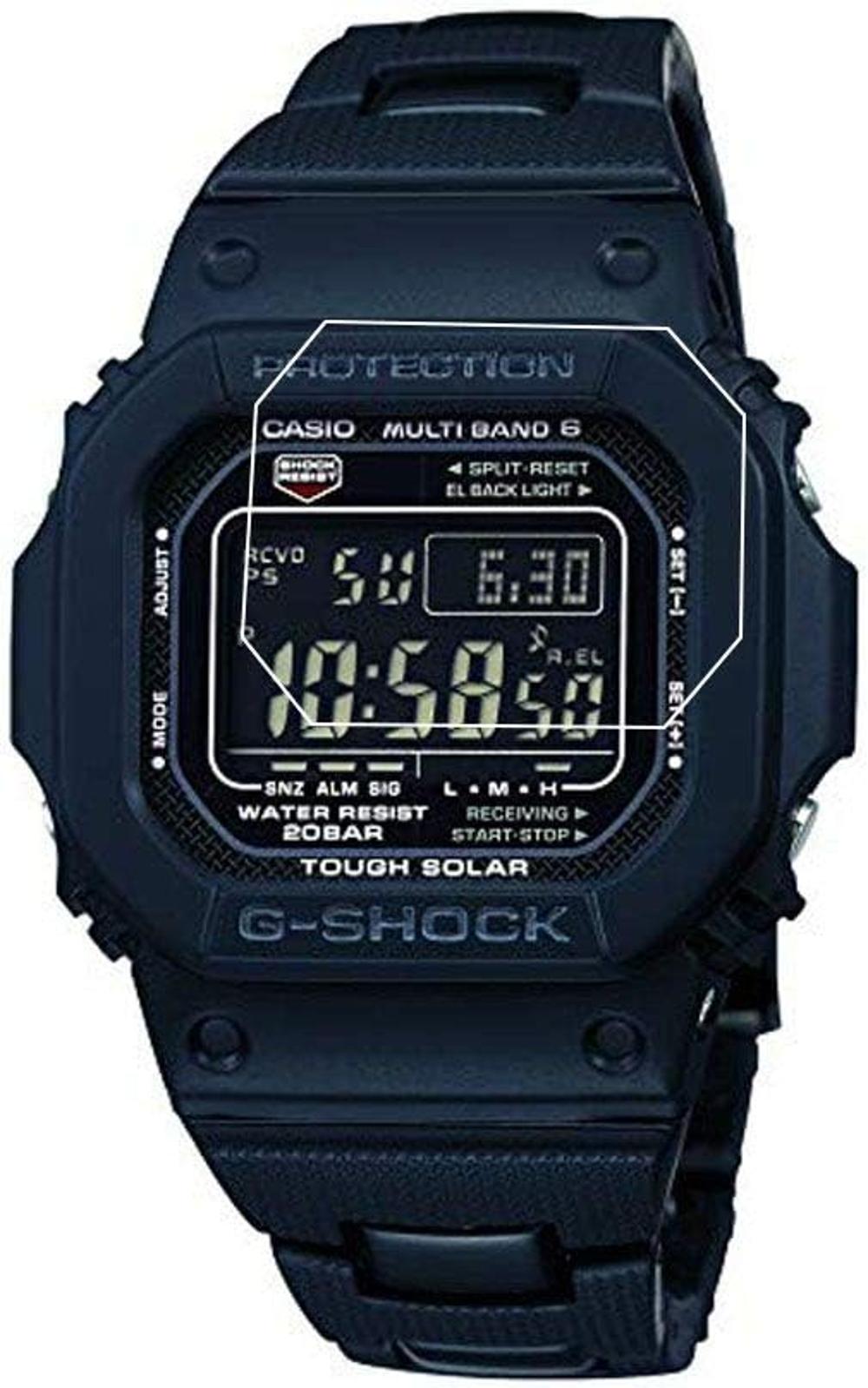 Zshion Protector de pantalla para  GShock GW M5610
