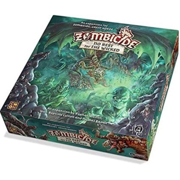 Zombicide Green Horde No Rest for The Wicked Expansión_1