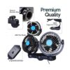 Zone Tech Ventilador de aire de refrigeración para coche_5