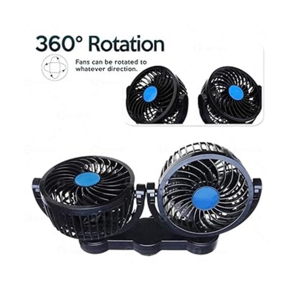 Zone Tech Ventilador de aire de refrigeración para coche_2