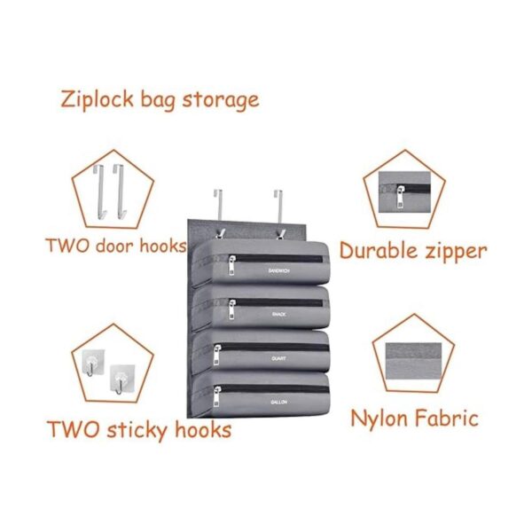 Ziplock Organizador de almacenamiento para cocina bolsa_2