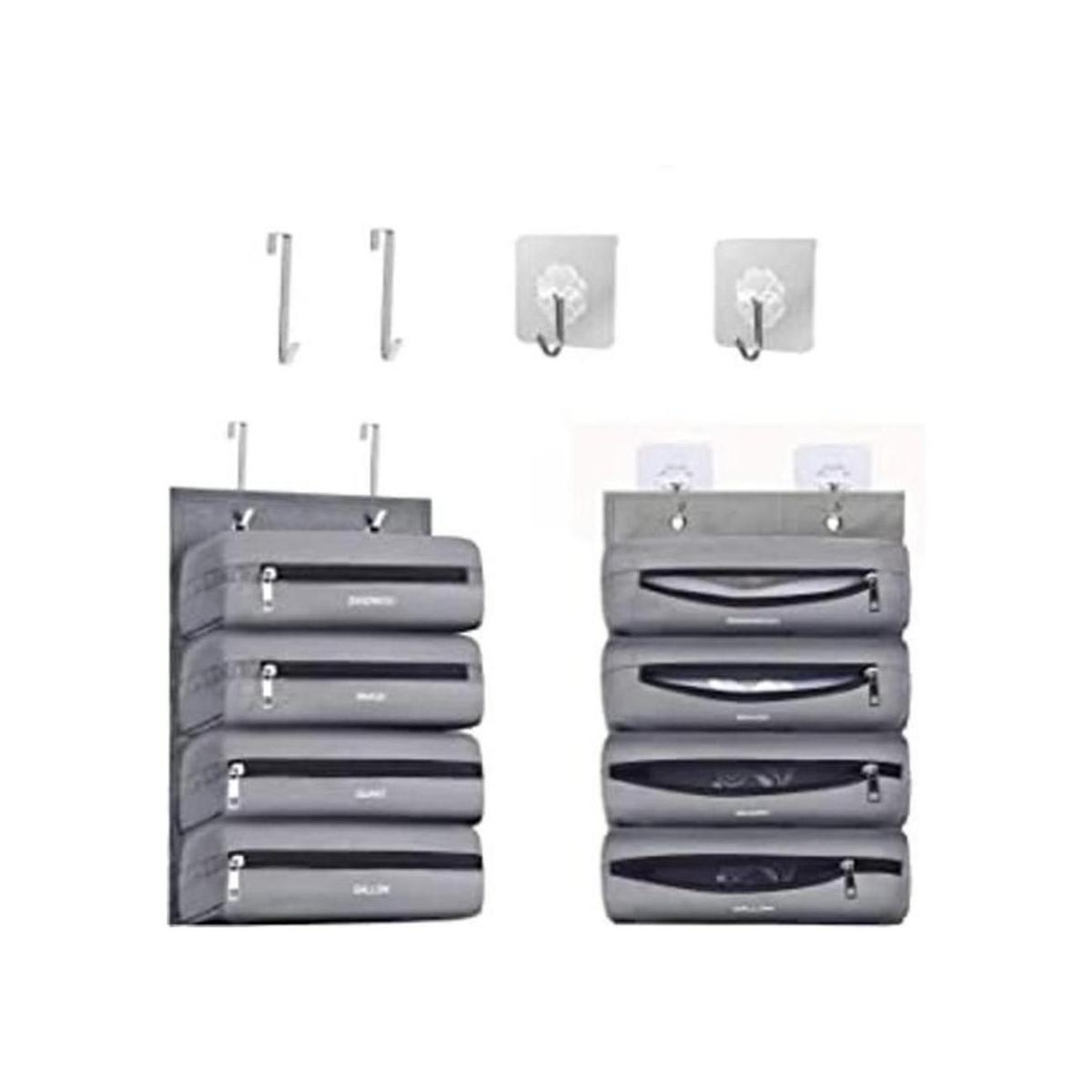 Ziplock Organizador de almacenamiento para cocina bolsa
