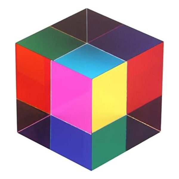 ZhuoChiMall CMY Cubo de colores mezclados 2.0 pulgadas_1