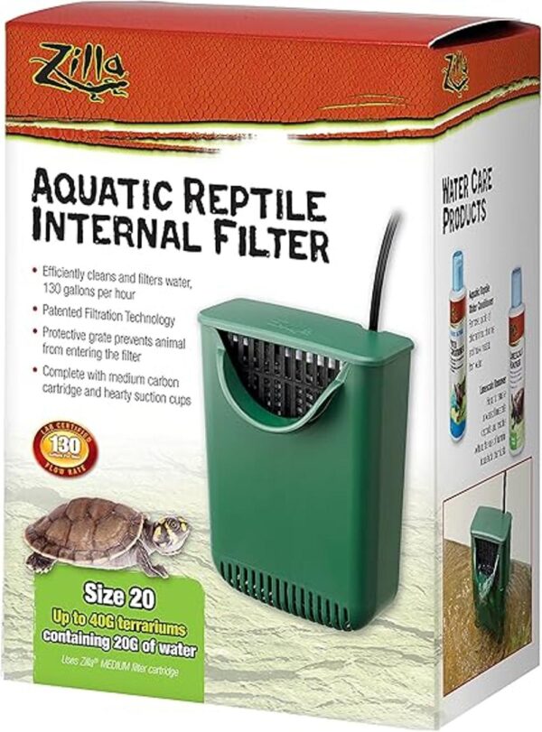 Zilla Filtro interno de reptiles acuáticos 20 galones_1