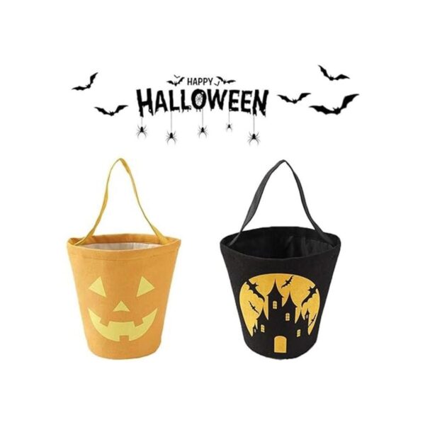 Zhenpony Bolsa de truco o dulce para Halloween bolsa de_2