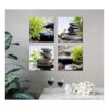 Zen Lienzo decorativo para baño arte de pared piedra de_4