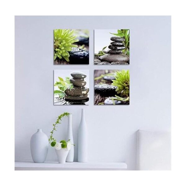 Zen Lienzo decorativo para baño arte de pared piedra de_3