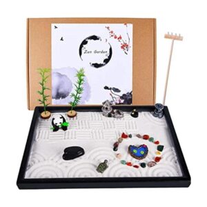 Zen Garden Kit Jardín japonés con mini pagoda Panda