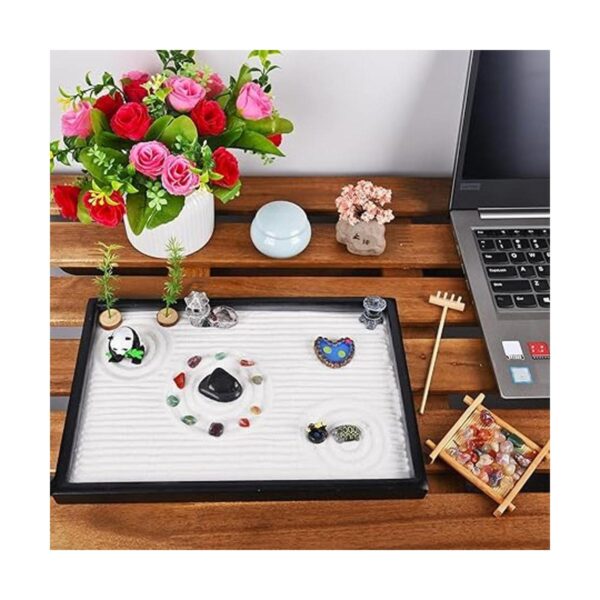 Zen Garden Kit Jardín japonés con mini pagoda Panda