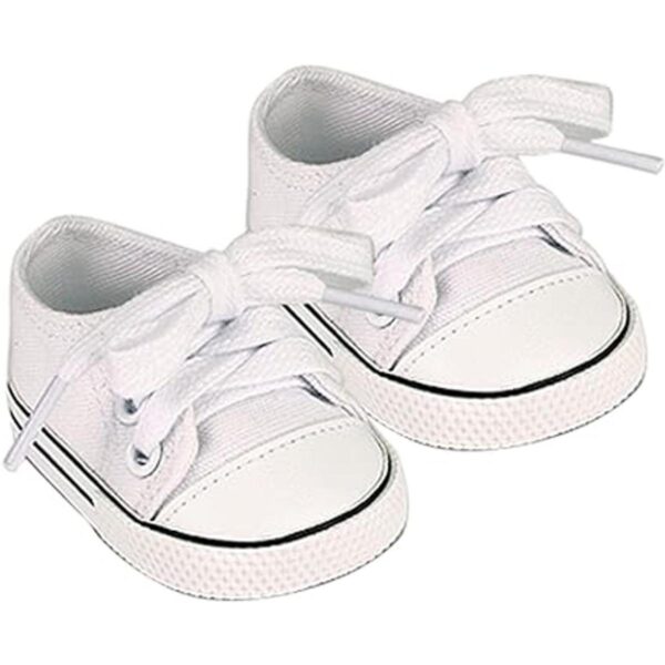 Zapatillas blancas para muñecas American Girl Dolls_2