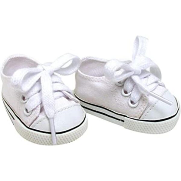 Zapatillas blancas para muñecas American Girl Dolls_1