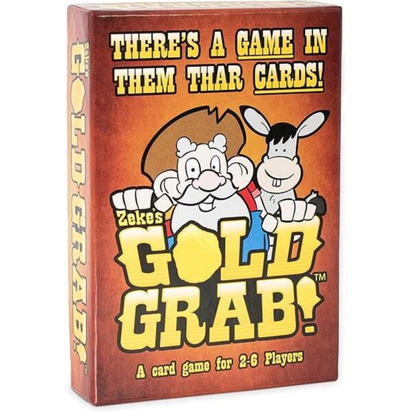 Zekes Gold Grab Juego de cartas divertido familiar_1