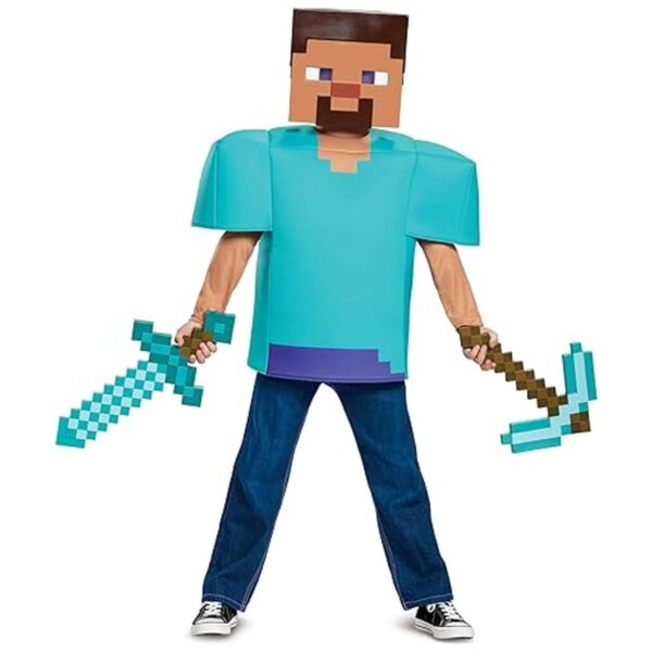 Zapapico para disfraz de Minecraft accesorio de tamaño_2