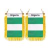 ZXvZYT Bandera de Nigeria colgante de ventana de 3 x 5