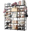 Zapatero de 9 niveles organizador de zapatos alto_1