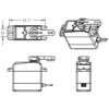 ZOSKAY Servo 6 V 44.1 lbs0.09 S de alta velocidad DS3218_6