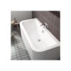 ZOEHE STORE Escurridor de baño con punta y placa frontal