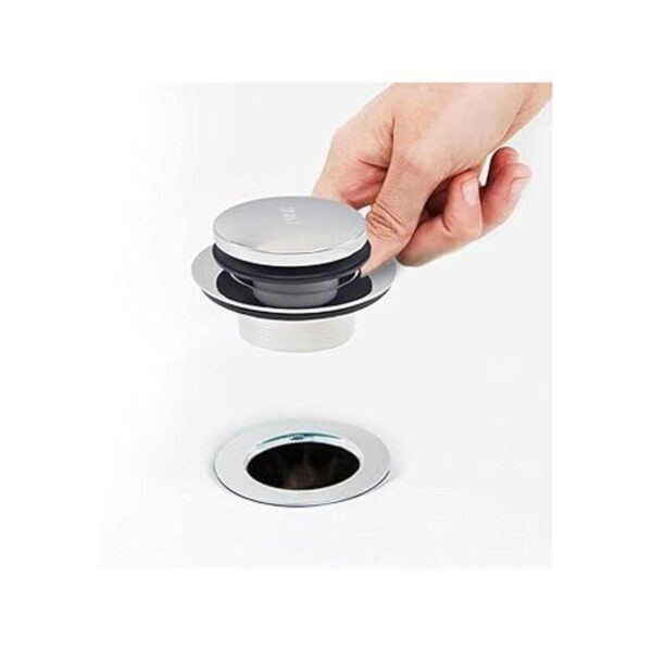 ZOEHE STORE Escurridor de baño con punta y placa frontal