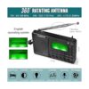 ZHIWHIS Radio Bluetooth portátil radios FM AM de onda_2