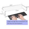 ZEAYIFA Soporte de acrílico transparente para monitor_3