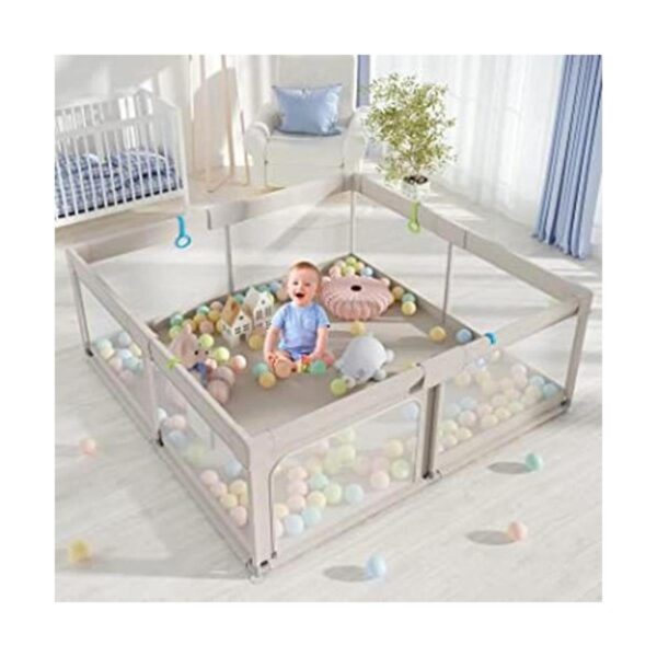 ZEEBABA Corral de juegos para bebés 59 x 59 x 27_1